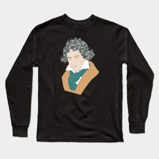 Ludwig Van Beethoven - portrait Long Sleeve T-Shirt